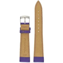 FAUX Purple Vegan Imitation Leather Stitched Watch Strap WH639