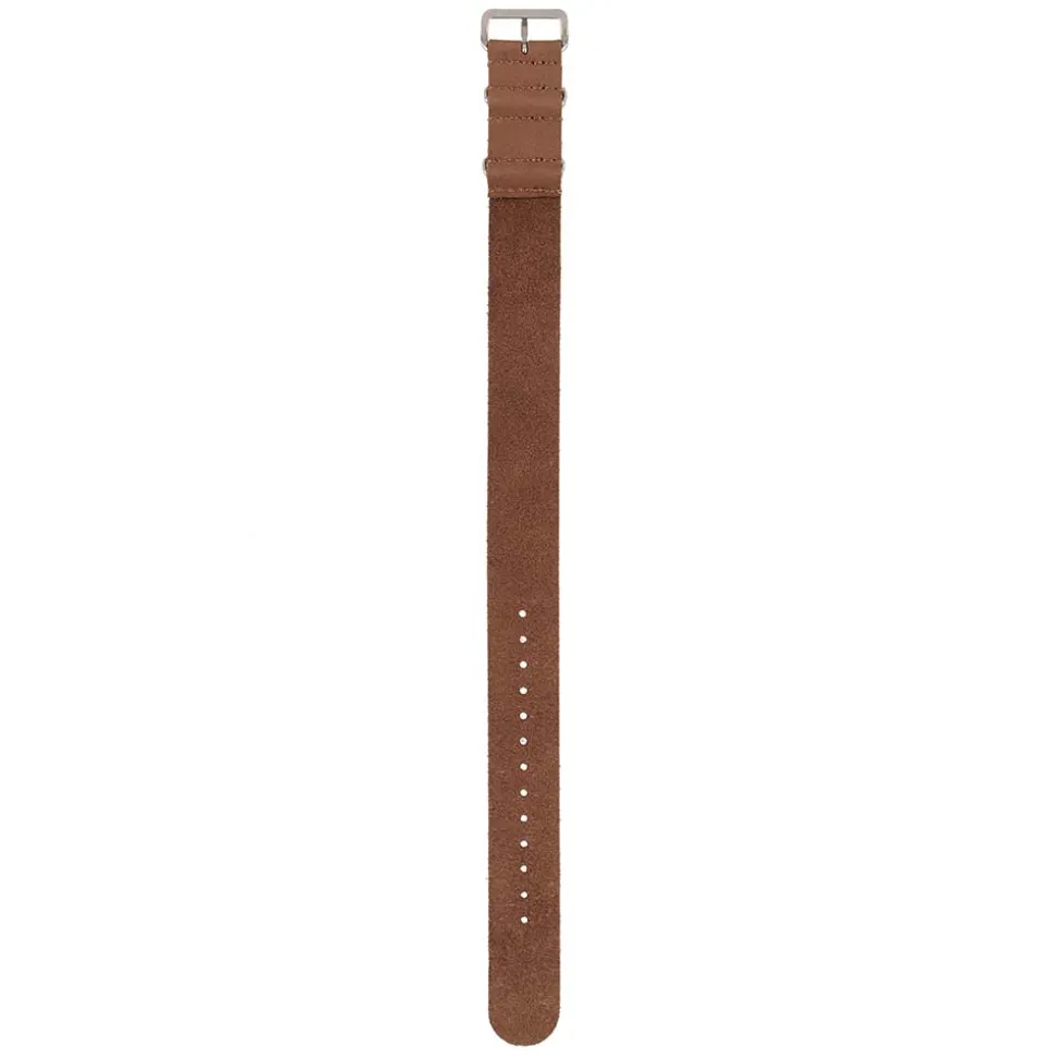 Field | Brown Single Pass Leather Watch Strap | MODL5