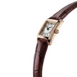 FREDERIQUE CONSTANT – Carrée Leather Strap Watch FC-200MC14