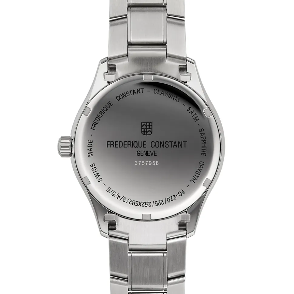 FREDERIQUE CONSTANT – Classics Quartz Blue Dial Bracelet Watch FC-220NS5B6B