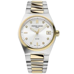 Frederique Constant | Highlife Two Tone Silver Diamond Dial | FC-240VD2NH3B