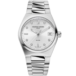 Frederique Constant | Highlife Silver Diamond Dial | FC-240SD2NH6B