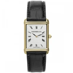 Herbelin | Art Deco Gold Tone Watch | 17468P08