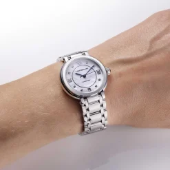 Herbelin | Galet Automatic Pearl Dial Steel Bracelet 33.5mm | 1630B59