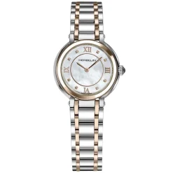 Herbelin | Galet Pearl Dial Rose Two Tone Bracelet 28mm | 17430BTR59
