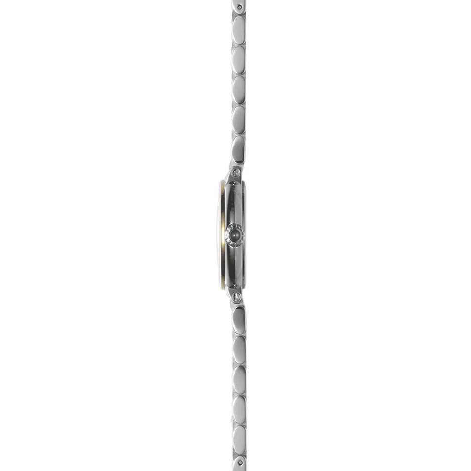 Herbelin | Galet Silver Dial Two Tone Bracelet 28mm | 17430BT28