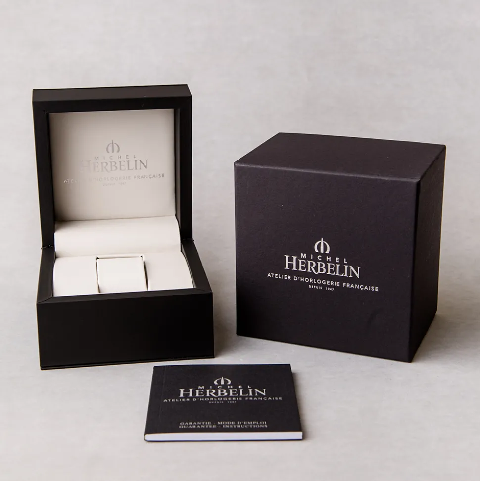 Herbelin | Galet Silver Dial Two Tone Bracelet 28mm | 17430BT28