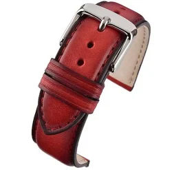 Ingram | Red Vintage Hand Burnished Strap | WH967