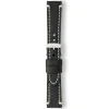 Inverness | Extra Long Black Italian Calf Leather Strap | 1381XL/1