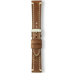 Inverness | Extra Long Brown Italian Calf Leather Strap | 1381XL/2