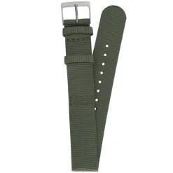 JUNGHANS – Khaki Green Max Bill Textile Strap 20mm 420506831