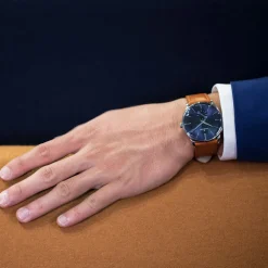 JUNGHANS – Meister Hand Wind Blue Dial Watch 27/3504.02