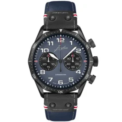 Junghans | Meister Pilot Chronoscope Navy Blue | 27/3396.00