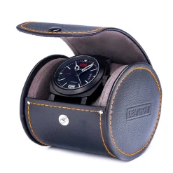 Leanschi | Single Oval Watch Case | WPO1-BLAK