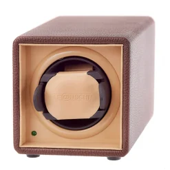 Leanschi | Single Watch Winder Chocolate | WS01-CHOC