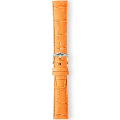 LULWORTH Orange Antique Croco Grain Leather Watch Strap LS1209/27