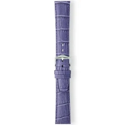 LULWORTH Purple Antique Croco Grain Leather Watch Strap LS1209/19