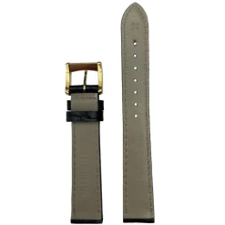 MICHEL HERBELIN – Black Crocodile Grain Leather Strap 16mm 16915 – 16 478 NOIR 14