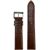 MICHEL HERBELIN – Brown Crocodile Grain Leather Strap 20mm 12248 – 20 248 MARO 18