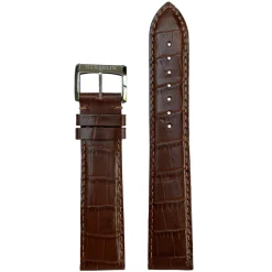MICHEL HERBELIN – Brown Crocodile Grain Leather Strap 20mm 12248 – 20 248 MARO 18