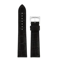 MICHEL HERBELIN – Brown Crocodile Grain Leather Strap 21mm 16815 – 21 815 MARO 18