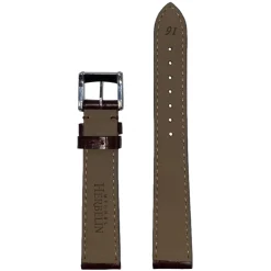 MICHEL HERBELIN – Brown Crocodile Grain Leather Strap 16mm 17478 – 16 478 MARO 14