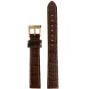 MICHEL HERBELIN – Dark Brown Crocodile Grain Leather Strap 14mm 16845 – 14 597 GOLD 12