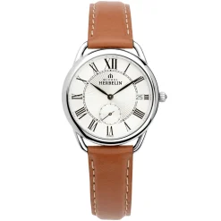 MICHEL HERBELIN – Equinoxe Tan Strap Watch 18397/08GO