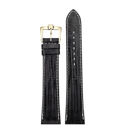 MICHEL HERBELIN – Navy Teju Newport Leather Strap 18mm 12456 – 18 859 BLEU 14