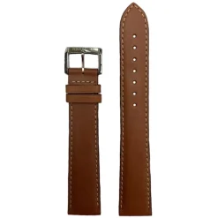 MICHEL HERBELIN – Tan Calf Leather Strap 21mm 17468 – 21 468 GOLD 18