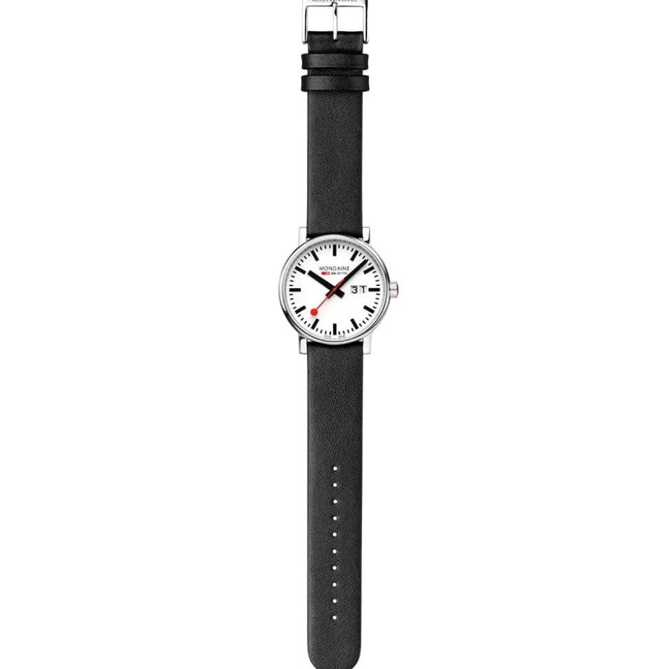 Mondaine | Evo2 Big Date 40mm Vegan Strap Watch | MSE.40210.LBV