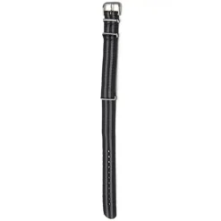 NATO Black and Grey Striped Nylon Watch Strap MOD5