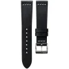 Norton | Handmade Cross Stitch Black Leather Strap | TS.CS.BLK