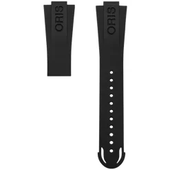 Oris | Black Rubber Aquis Strap 24mm Band Only for models 7730, 7733, 7743 | 07 4 24 64NB