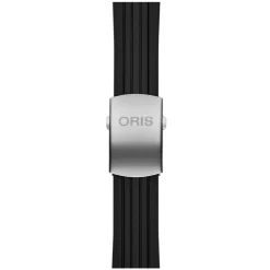 Oris | Black Rubber Strap Band Only TT1 models 7517, 7518, 7519, 7520, 7521, 7527, 7609 & 7533 | 07 4 24 14NB