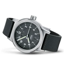 Oris | Black Rubber Strap Complete 20mm | 07 4 20 10EB