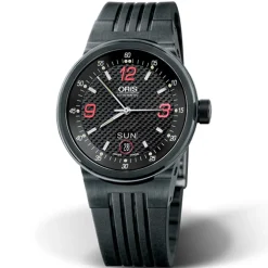 Oris | Black Rubber Strap Williams F1 25mm Complete Black Clasp 7560 | 07 4 25 01B