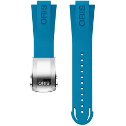 Oris | Blue Rubber Aquis Pro Strap 26mm with Titanium Clasp model 7777 | 07 4 26 65TEB