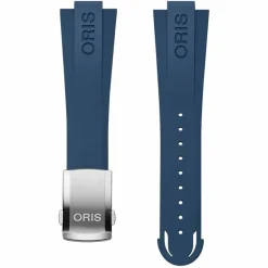 Oris | Blue Rubber Aquis Strap 22mm Complete for model 7787 | 07 4 22 35FC