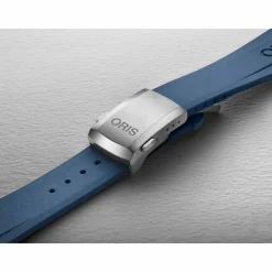 Oris | Blue Rubber Aquis Strap 23mm Complete for model 7789 | 07 4 23 35FC