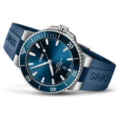 Oris | Blue Rubber Aquis Strap 23mm Complete for model 7789 | 07 4 23 35FC