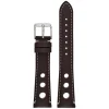 RALLY Brown Rally Style Leather Watch Strap WH625