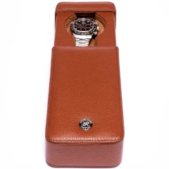 RAPPORT | Berkeley Single Watch Slipcase in Tan Leather | D161