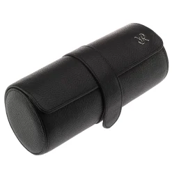 RAPPORT – Berkeley Three Watch Travel Roll in Black Leather D180