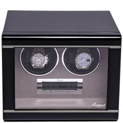 RAPPORT – Formula Duo Watch Winder in Ebony Black W552