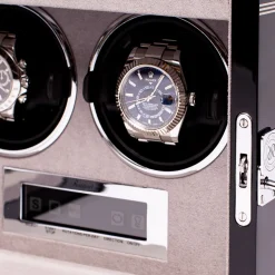 RAPPORT – Formula Duo Watch Winder in Ebony Black W552