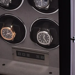 RAPPORT – Formula Quad Watch Winder Ebony Black W554