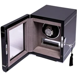 RAPPORT | Formula Single Watch Winder in Ebony Black | W551
