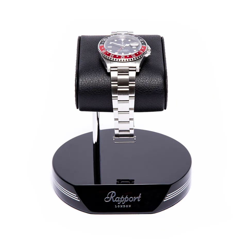 RAPPORT – Formula Watch Stand in Black and Silver WS01