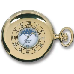 RAPPORT | Half Hunter Gold Plated Quartz Pocket Watch | PW80